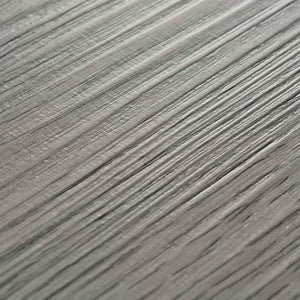 Dunkelgraue PVC Bodenplanken, 5,02 m² - 36 Stück