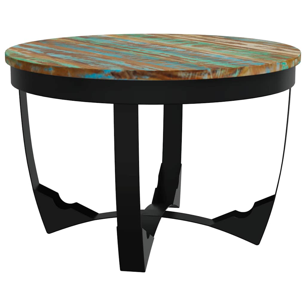 vidaXL Table basse en bois de récupération massif 60x40 cm