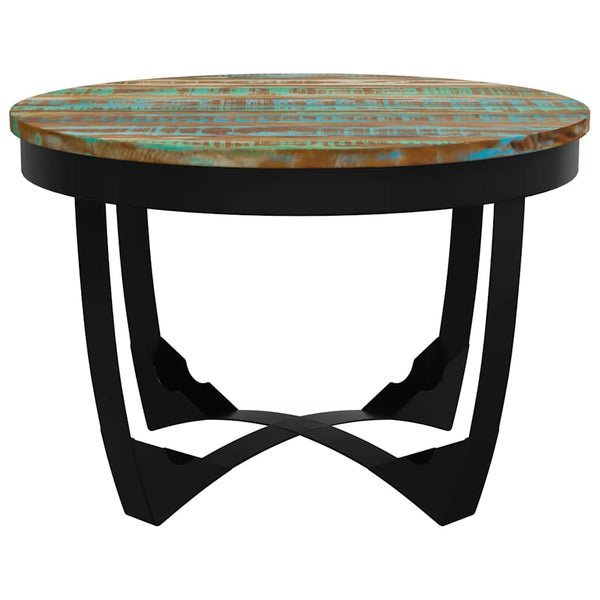 vidaXL Table basse en bois de récupération massif 60x40 cm