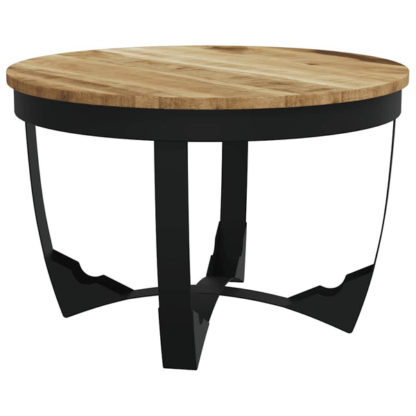 Couchtisch Raues Massivholz Mango 60x40 cm