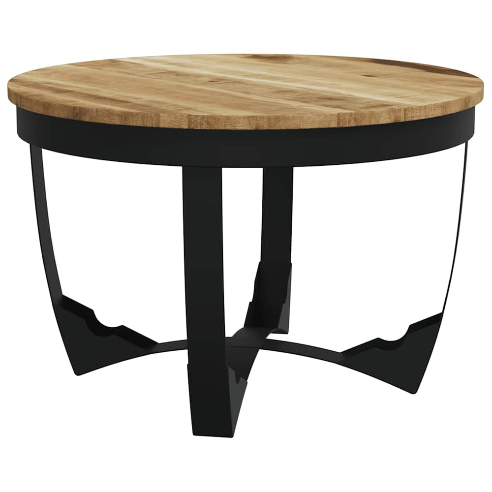 Couchtisch Raues Massivholz Mango 60x40 cm