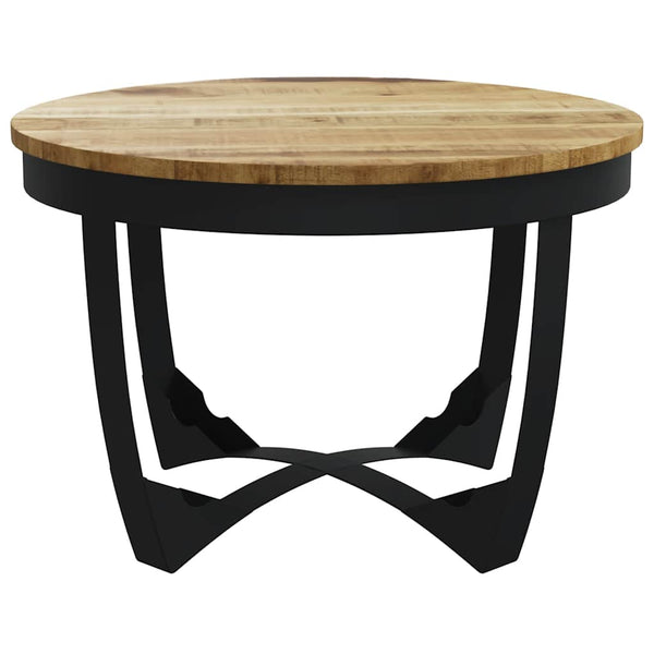 Couchtisch Raues Massivholz Mango 60x40 cm