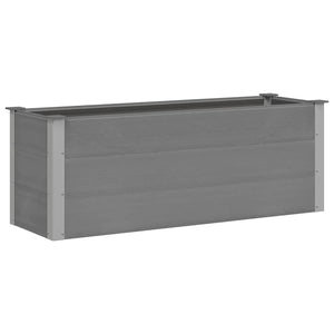 WPC Hochbeet 150cm Grau