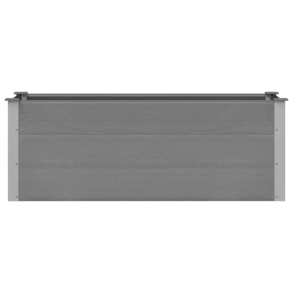 WPC Hochbeet 150cm Grau