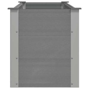 WPC Hochbeet 150cm Grau