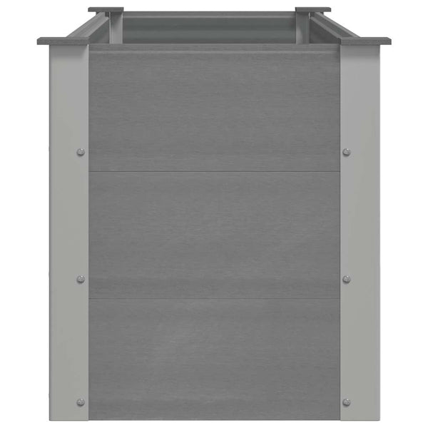 WPC Hochbeet 150cm Grau