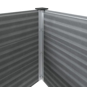 WPC Hochbeet 150cm Grau