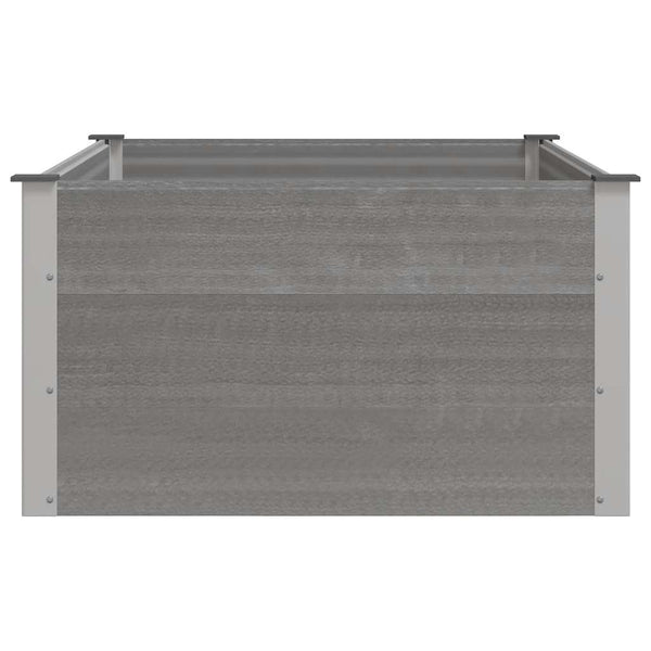 WPC Garten Hochbeet Grau 150x100x54cm