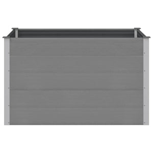 WPC Garten-Hochbeet Grau 150x100x91cm