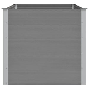WPC Garten-Hochbeet Grau 150x100x91cm