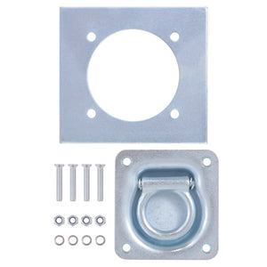 vidaXL Anneaux d'arrimage pour remorque 8 pcs Acier galvanisé 2000 kg