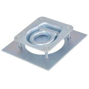 vidaXL Anneaux d'arrimage pour remorque 8 pcs Acier galvanisé 2000 kg