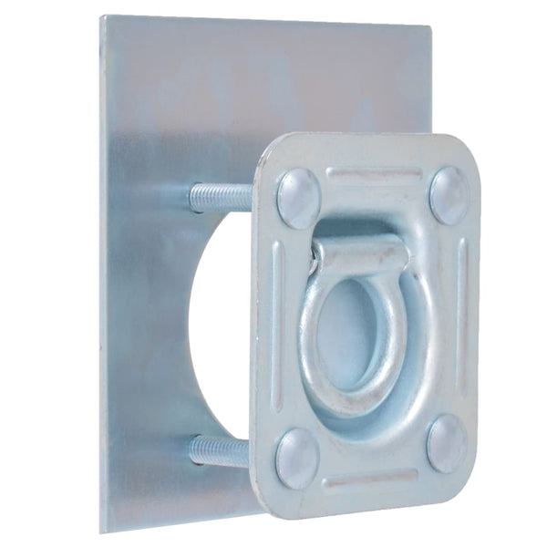 vidaXL Anneaux d'arrimage pour remorque 6 pcs Acier galvanisé 2000 kg
