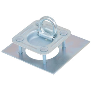 vidaXL Anneaux d'arrimage pour remorque 6 pcs Acier galvanisé 2000 kg