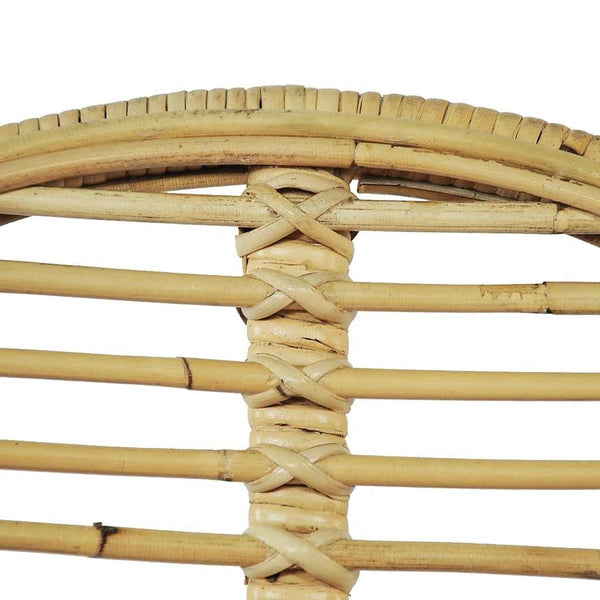 Esszimmerstühle 4 Stk. Natur Rattan