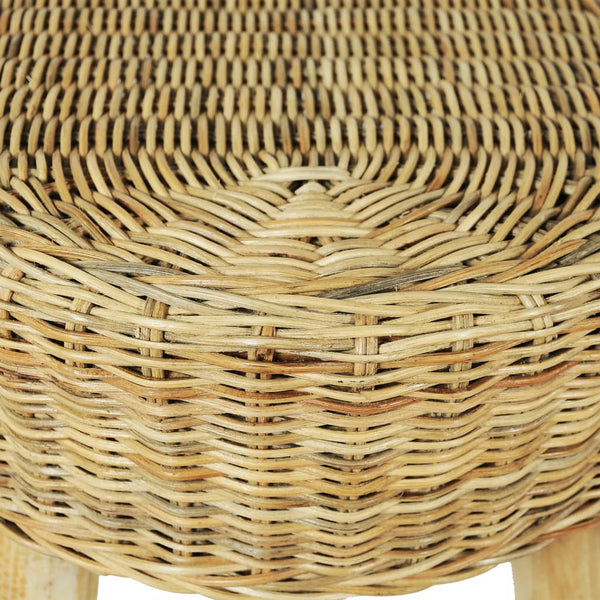 Flurbank 160 x 35 x 45 cm Rattan Natur