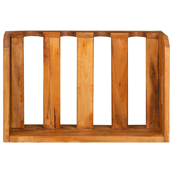 vidaXL Casier à vin 4 pcs pour 16 bouteilles Bois d'acajou massif
