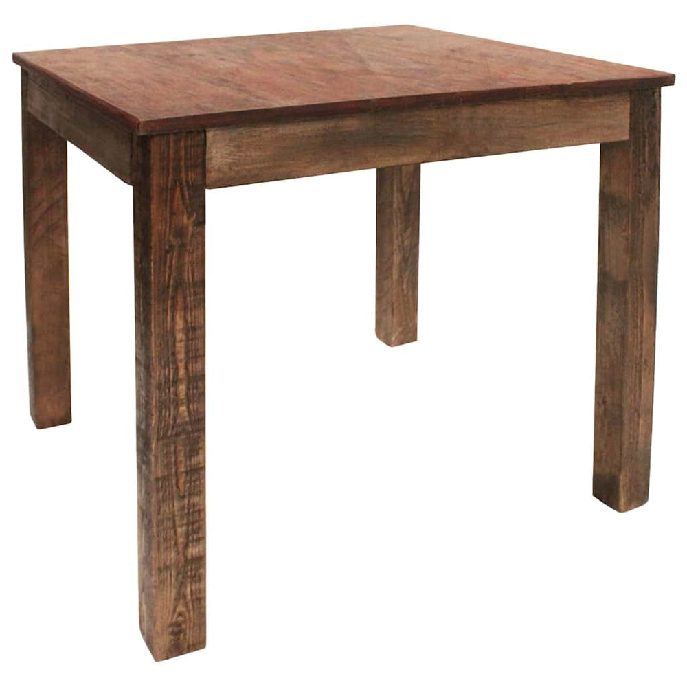vidaXL Table de salle à manger en bois de récupération mélangé 82x80x76 cm