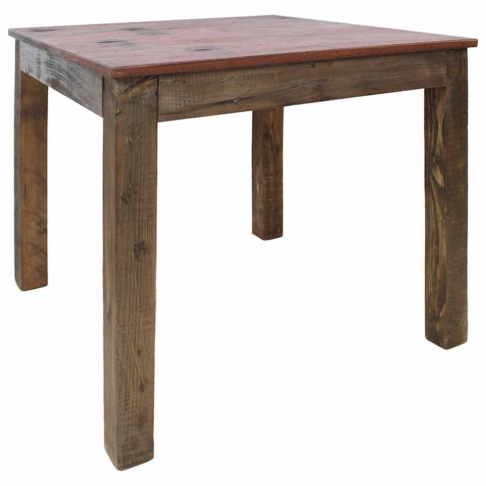 vidaXL Table de salle à manger en bois de récupération mélangé 82x80x76 cm