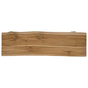 Bank Gemischtes Altholz und Massivholz Teak 100x28x43 cm