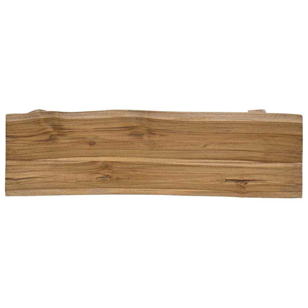 Bank Gemischtes Altholz und Massivholz Teak 100x28x43 cm