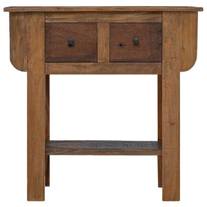 Konsolentisch Gemischtes Altholz 80x35x80 cm