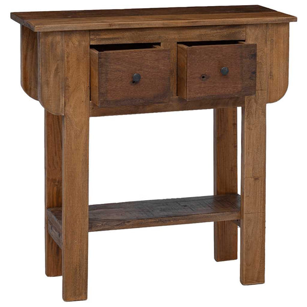Konsolentisch Gemischtes Altholz 80x35x80 cm