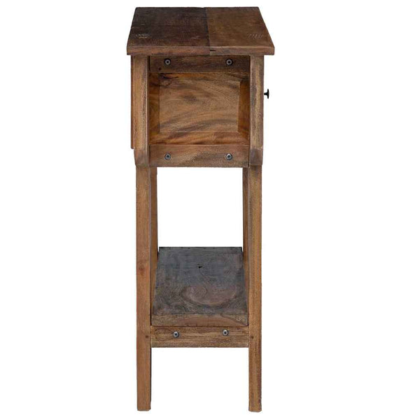 Konsolentisch Gemischtes Altholz 80x35x80 cm