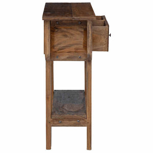 Konsolentisch Gemischtes Altholz 80x35x80 cm