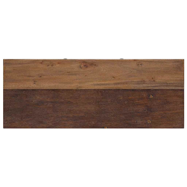 Konsolentisch Gemischtes Altholz 80x35x80 cm