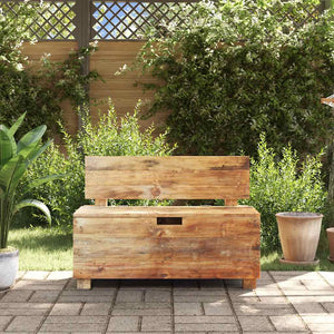 Sitzbank Massives Mahagoniholz 86x40x60 cm