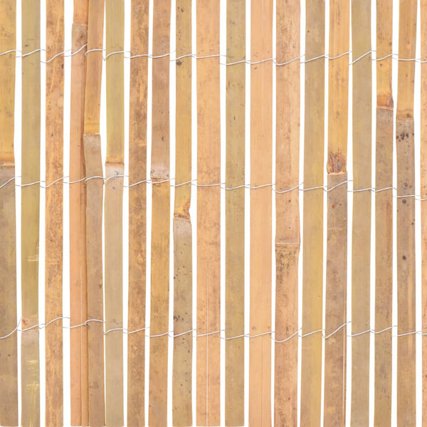 Gartenzaun Bambus 1000×30 cm