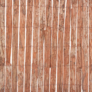 Gartenzaun Rinde 1000×50 cm