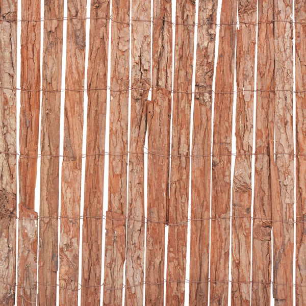 Gartenzaun Rinde 1000×50 cm