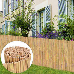 Gartenzaun Bambus 300 x 100 cm