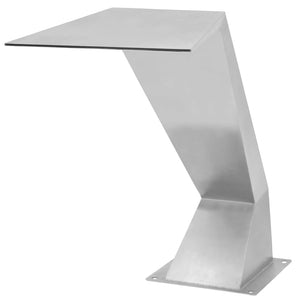 Edelstahl Pool Wasserfall 64cm