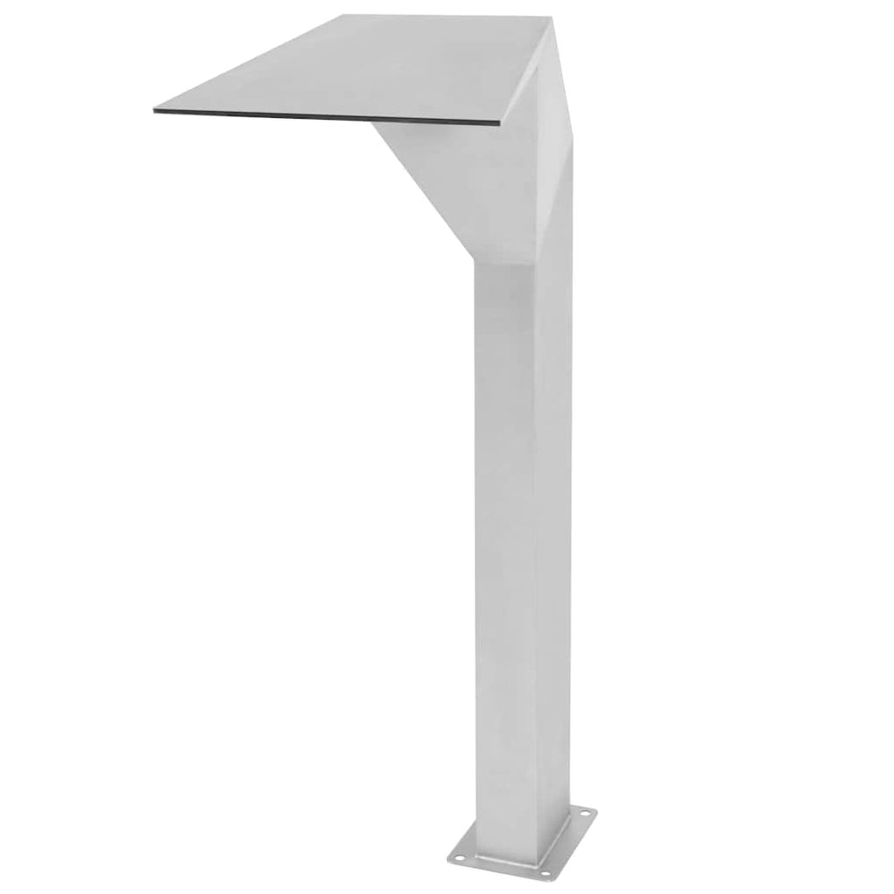 vidaXL Pool Waterfall Stainless Steel 50x30x90 cm Silver