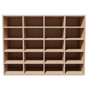 Schuhregal Holzwerkstoff 92x30x67,5 cm Eichen-Optik