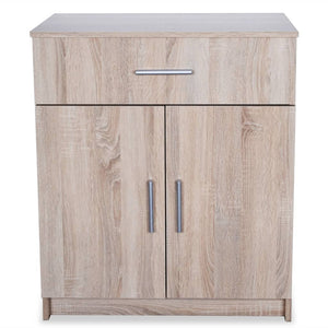 vidaXL Buffet en aggloméré 71 x 35 x 88 cm aspect chêne