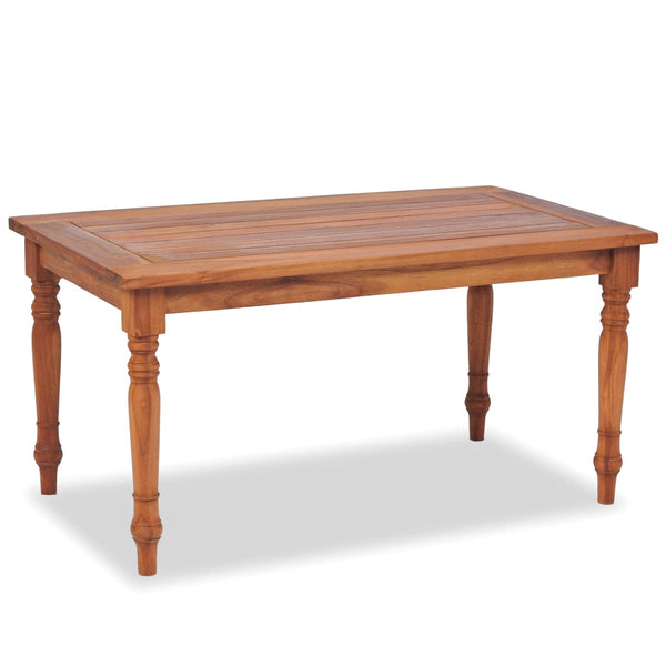 4-tlg. Teak Garten Lounge Set mit Auflagen