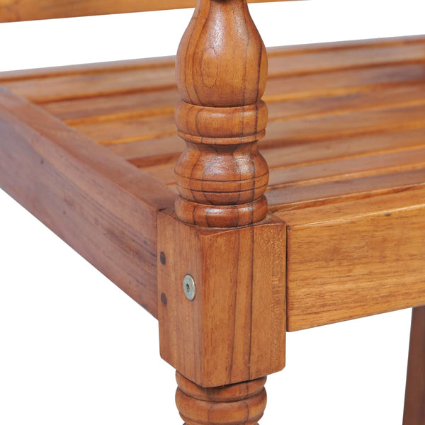4-tlg. Teak Garten Lounge Set mit Auflagen