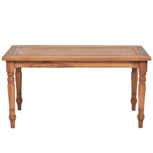 Batavia Teak Couchtisch Kolonialstil 90x50