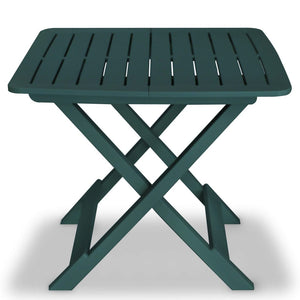 3-tlg. Klappbares Bistro-Set Grün