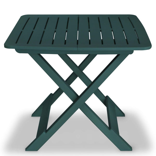 3-tlg. Klappbares Bistro-Set Grün