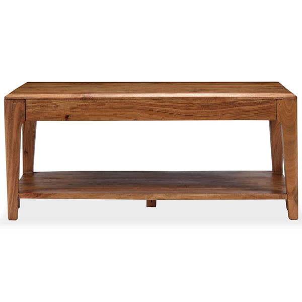 Couchtisch Massivholz 88x50x38 cm