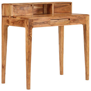 Schreibtisch mit Schubladen Massivholz 88 x 50 x 90 cm
