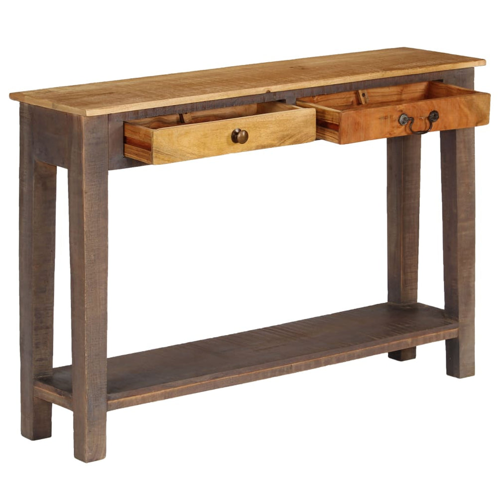 Konsolentisch Massivholz Vintage 118 x 30 x 80 cm