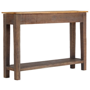 Konsolentisch Massivholz Vintage 118 x 30 x 80 cm