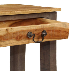 Konsolentisch Massivholz Vintage 118 x 30 x 80 cm