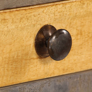 Konsolentisch Massivholz Vintage 118 x 30 x 80 cm